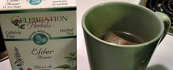 Elderflower Herbal Tea.