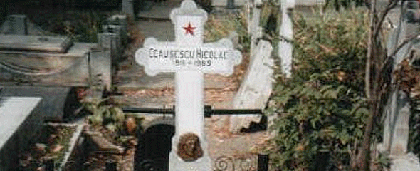 nicolae ceausescu grave